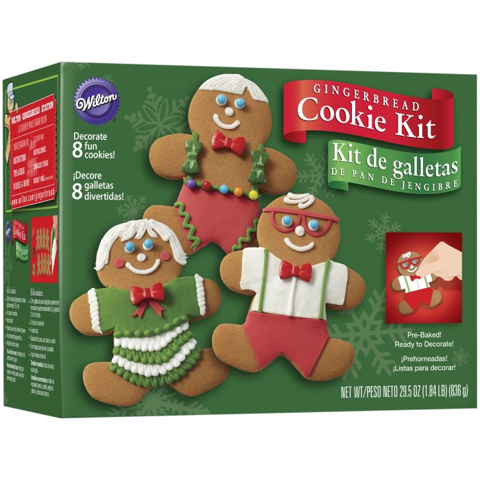 Cookie baking and decorating kit