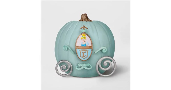 Cinderella pumpkin decorating kit