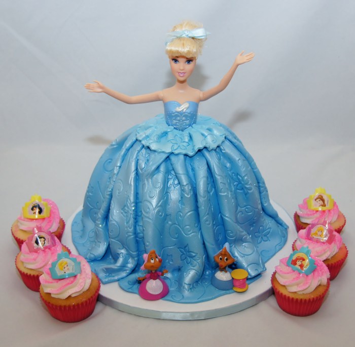 Cinderella cake decorating kit