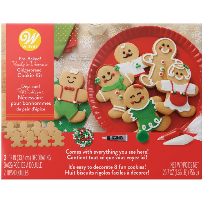 Christmas cookie decorating kit walmart