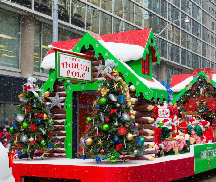 Christmas parade float decorating kits