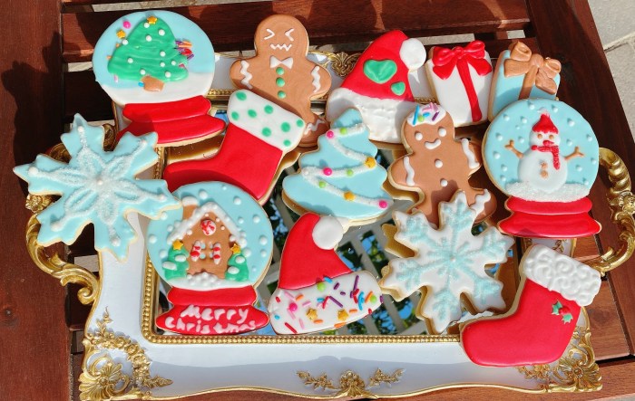 Cookie decorating kit christmas