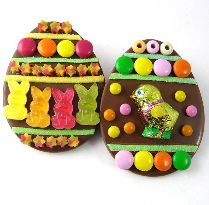 Easter eggs chocolate kit decorating decoration cocoapod notonthehighstreet